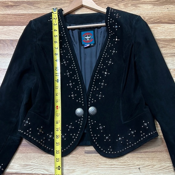 Renegade Spirit black suede jacket size M - Picture 4 of 16